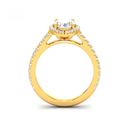Marquise Diamond Halo Engagement Ring AAC00031