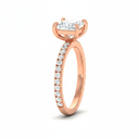 Princess Diamond Band Engagement Ring AAC00122