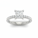 Princess Diamond Band Engagement Ring AAC00122