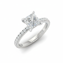 Princess Diamond Band Engagement Ring AAC00122