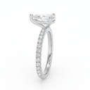 Pear Diamond Band Engagement Ring AAC00093