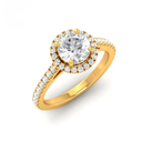 Round Diamond Halo Engagement Ring AAC00085