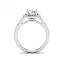 Round Diamond Halo Engagement Ring AAC00085