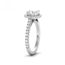 Round Diamond Halo Engagement Ring AAC00085