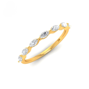  Marquise Cut Diamond Wedding Band