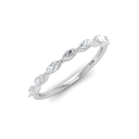  Marquise Cut Diamond Wedding Band