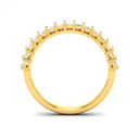  Emerald cut wedding band 1.50 Ct AAC00137