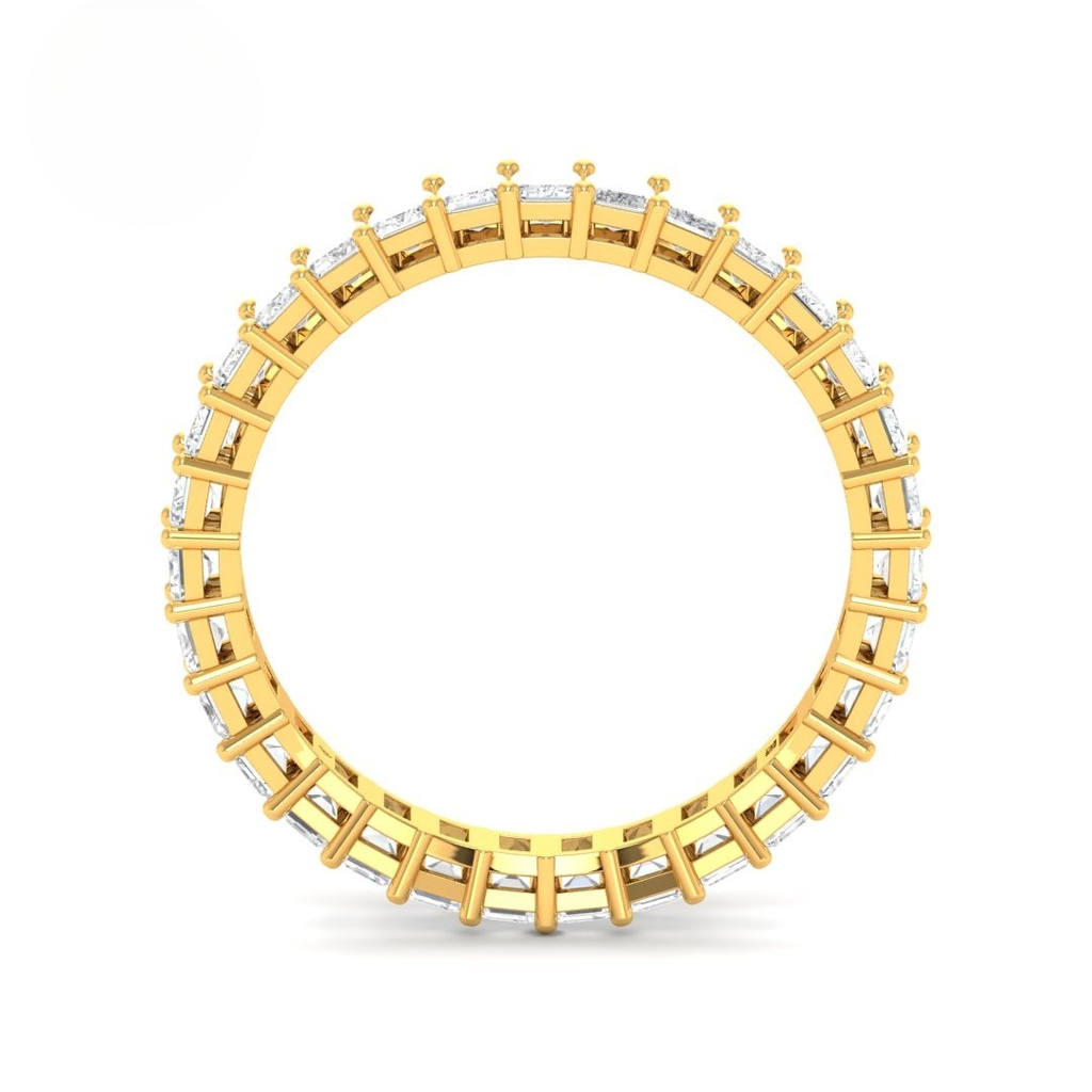   Emerald cut wedding band 3.00 Ct AAC00138