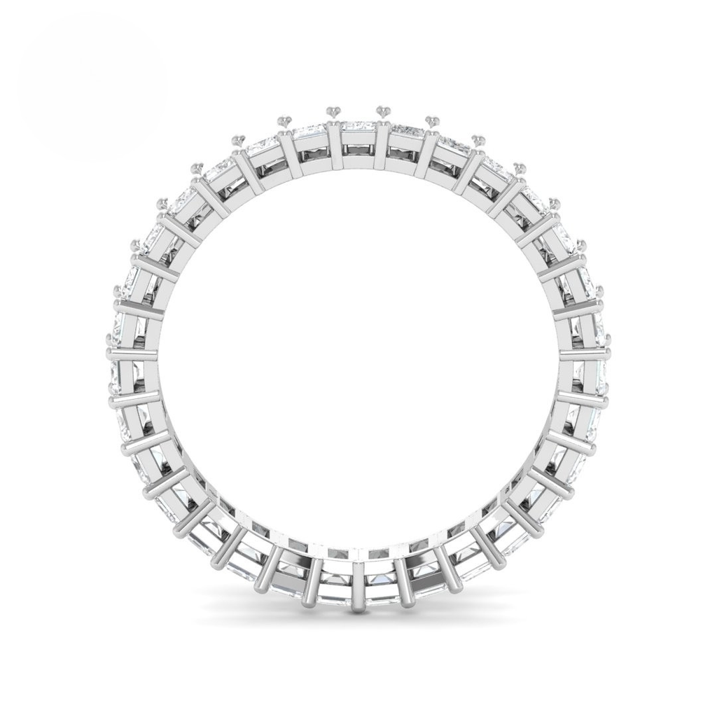   Emerald cut wedding band 3.00 Ct AAC00138