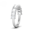 Emerald cut Diamond Wedding Band AAC00141