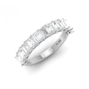 Emerald cut Diamond Wedding Band AAC00141
