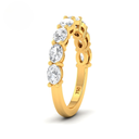  Oval Cut Diamond Wedding Band  AAC00145