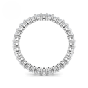 Oval cut wedding band 1.40 Ct  AAC00149