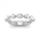 2 stone Diamond Wedding Band  AAC00150
