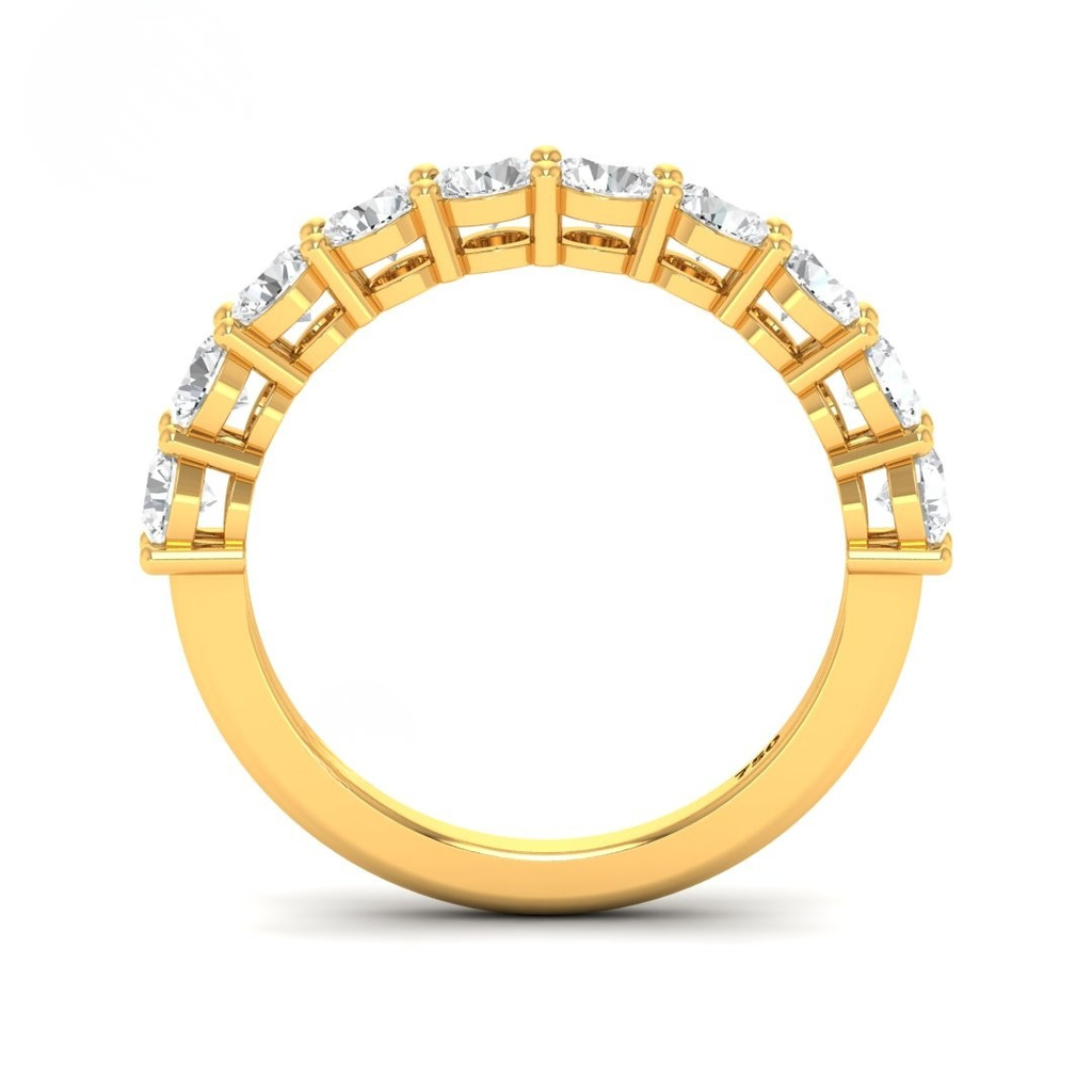 Round cut wedding band 1.50 Ct  AAC00153