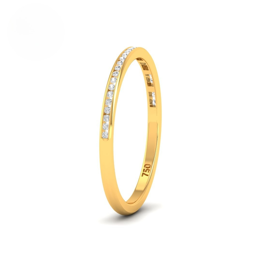  Round Cut Diamond Wedding Band AAC00155