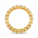 Oval cut wedding band 3.00 Ct AAC00158