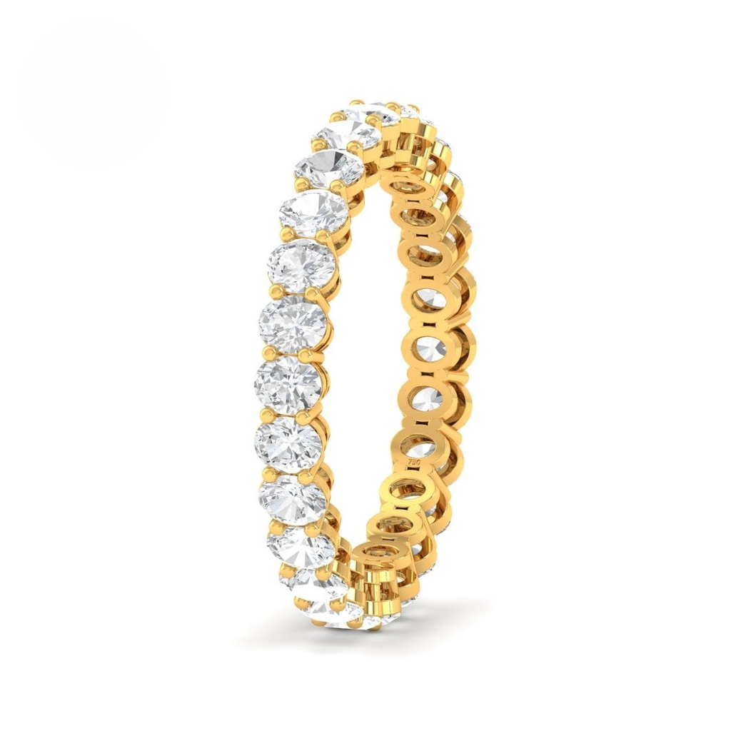  2.00ct Oval cut wedding band AAC00159