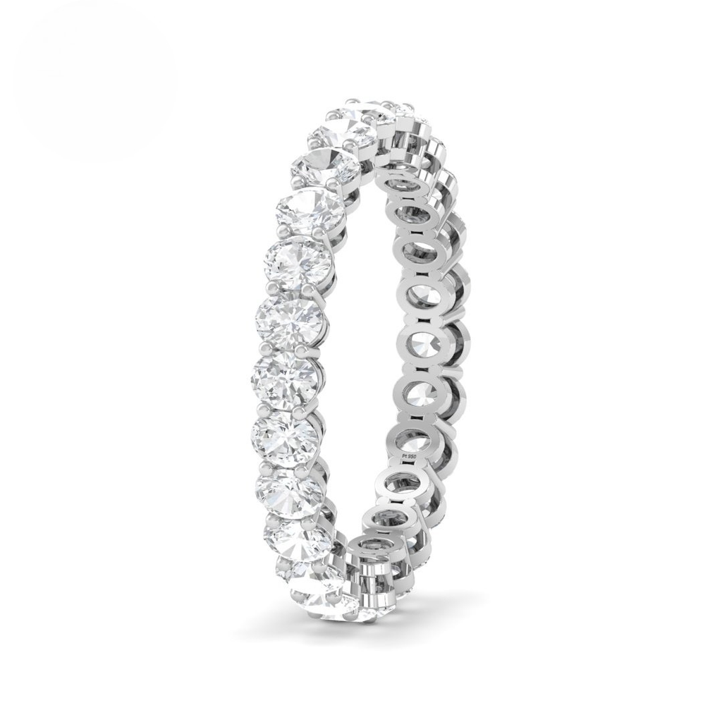  2.00ct Oval cut wedding band AAC00159