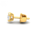  1.00ct ( 0.50ct each ear) total diamond weight stud mounts with push backs