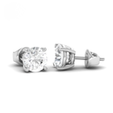 5.00ct ( 2.50ct each ear) total diamond weight stud mounts with push backs  AAC00168