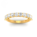 1.50Ct Round cut wedding band  AAC00153
