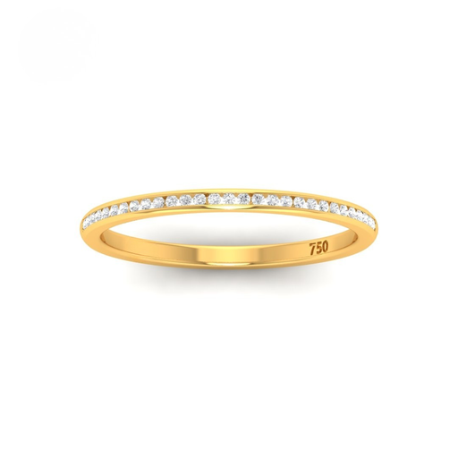   0.50ct round brilliant cut diamond wedding band AAC00155