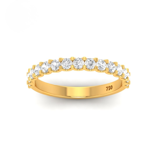  Round Cut Diamond Wedding Band AAC00160